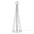 FEERIC LIGHTS & CHRISTMAS - Décoration extérieure sapin 330 LED H.180cm - vignette