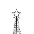 FEERIC LIGHTS & CHRISTMAS - Décoration extérieure sapin 330 LED H.180cm - vignette