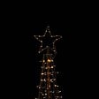 FEERIC LIGHTS & CHRISTMAS - Décoration extérieure sapin 330 LED H.180cm - vignette