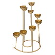 FEERIC LIGHTS & CHRISTMAS - Photophore spirale 8 bougies 35cm - vignette