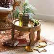 ATMOSPHERA - Table d'appoint "Gypsy" manguier D51cm - vignette