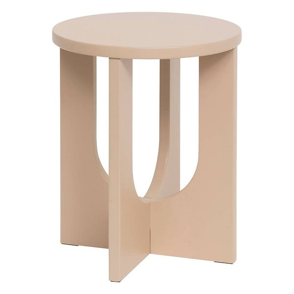 ATMOSPHERA - Table d’appoint "Bloom" noisette 50,540x40cm - large