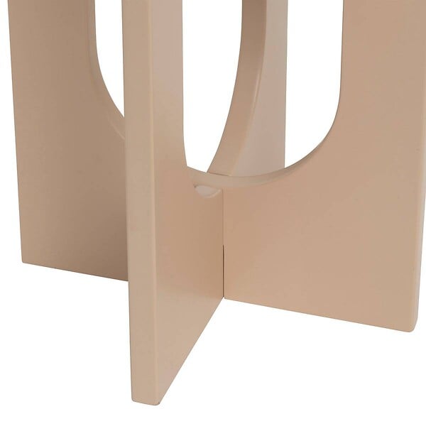ATMOSPHERA - Table d’appoint "Bloom" noisette 50,540x40cm - large