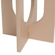 ATMOSPHERA - Table d’appoint "Bloom" noisette 50,540x40cm - vignette