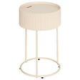ATMOSPHERA - Table d'appoint Juna beige 33x33x48cm - vignette