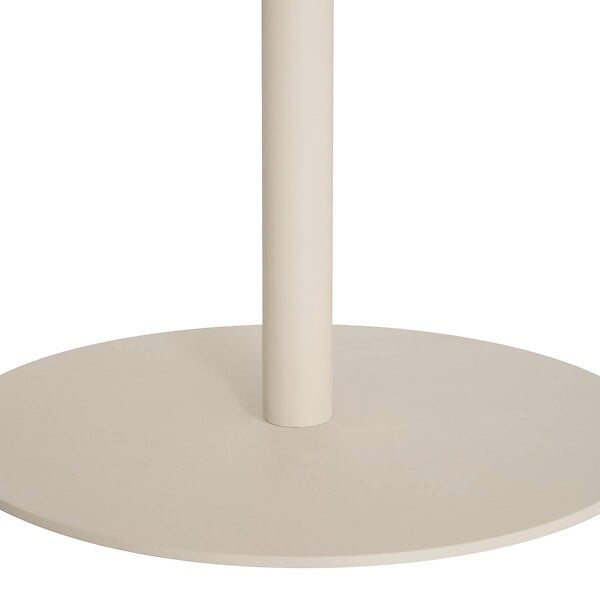 ATMOSPHERA - Table d'appoint Fiora ivoire 43x43cm - large