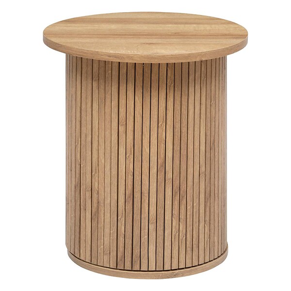 ATMOSPHERA - Table à café "Colva" en placage effet bois D45cm - large