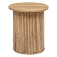 ATMOSPHERA - Table à café "Colva" en placage effet bois D45cm - vignette