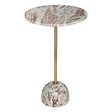 ATMOSPHERA - Table d'appoint "Nema" beige D35cm - vignette