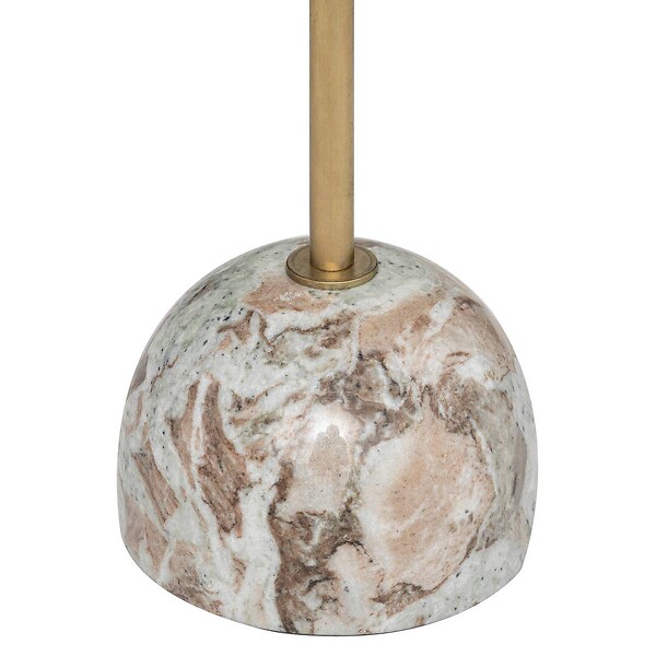 ATMOSPHERA - Table d'appoint "Nema" beige D35cm - large