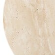 ATMOSPHERA - Table d'appoint Celen travertin blanc 40x45cm - vignette