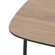 ATMOSPHERA - Table d’appoint 1 étagère "Hodia" noir 60x40x40cm - vignette