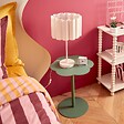 ATMOSPHERA - Table d'appoint Fiora vert olive 43x43cm - vignette