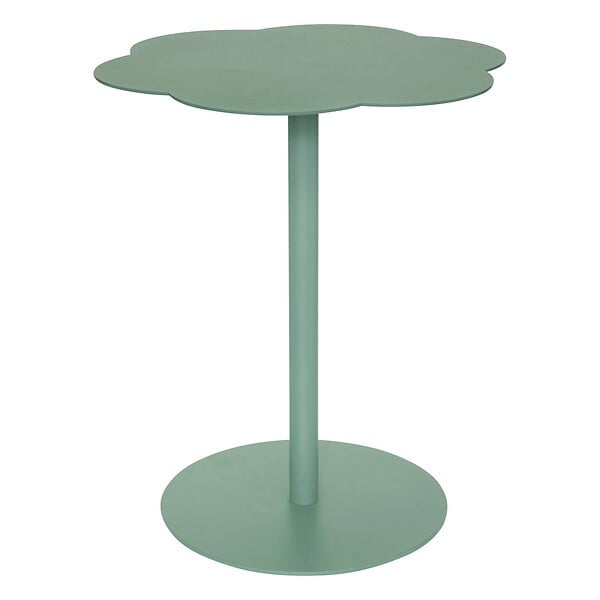 ATMOSPHERA - Table d'appoint Fiora vert olive 43x43cm - large