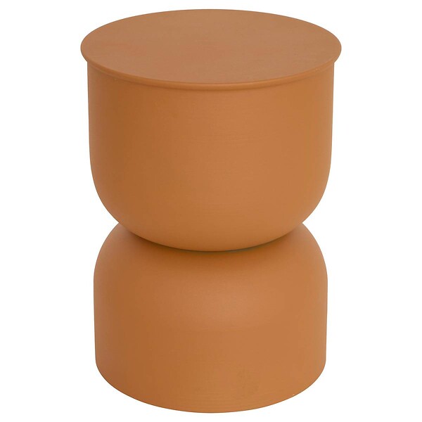 ATMOSPHERA - Table d'appoint Palomba ocre 31x31x41,8cm - large