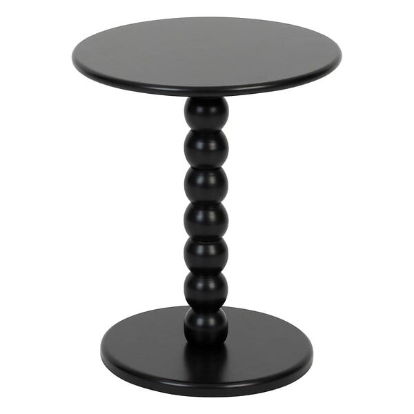 ATMOSPHERA - Table à café Chamlo noir D38cm - large
