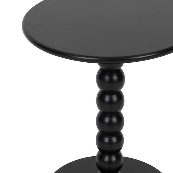 ATMOSPHERA - Table à café Chamlo noir D38cm - large