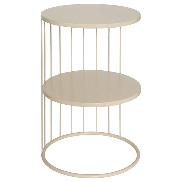 ATMOSPHERA - Table d'appoint Kobu taupe - large