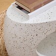 ATMOSPHERA - Table basse Narlon 80x33x40cm blanc - vignette