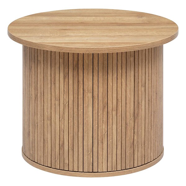 ATMOSPHERA - Table à café "Colva" en placage effet bois D60cm - large