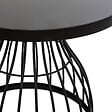 ATMOSPHERA - Table d'appoint "Kushi" noir D55cm - vignette