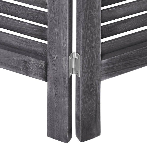 ATMOSPHERA - Paravent bois gris H170cm - large