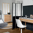 ATMOSPHERA - Paravent "Atelier" métal et verre H170cm - vignette