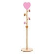 ATMOSPHERA - Porte-manteau enfant cœur Solea beige H135cm - vignette