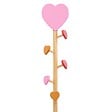 ATMOSPHERA - Porte-manteau enfant cœur Solea beige H135cm - vignette
