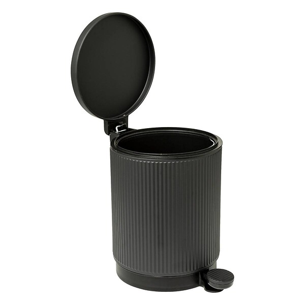 5 FIVE SIMPLY SMART - Poubelle "Onyx" 5L ardoise - large