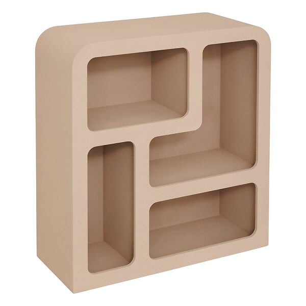 ATMOSPHERA - Etagère 4 niveaux Soleya beige moyen 75x30cm - large