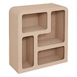 ATMOSPHERA - Etagère 4 niveaux Soleya beige moyen 75x30cm - vignette