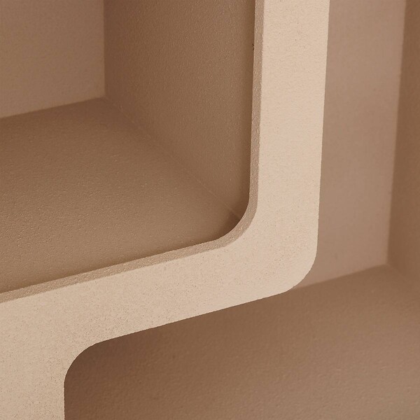 ATMOSPHERA - Etagère 4 niveaux Soleya beige moyen 75x30cm - large