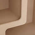 ATMOSPHERA - Etagère 4 niveaux Soleya beige moyen 75x30cm - vignette