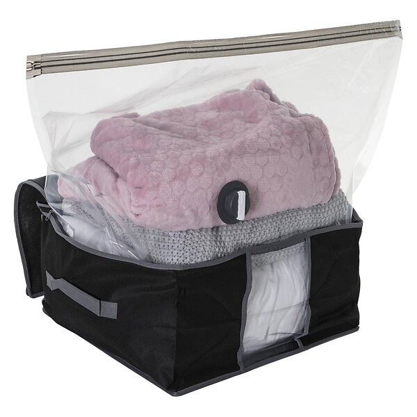 5 FIVE SIMPLY SMART - Housse rangement sous vide 40x40x15cm "Air-Store" - large