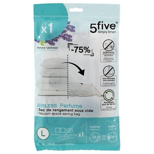 5 FIVE SIMPLY SMART - Sac compresseur air 120X70 - large