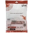 5 FIVE SIMPLY SMART - Lot de 5 sacs compresseurs d'air imprimé - vignette