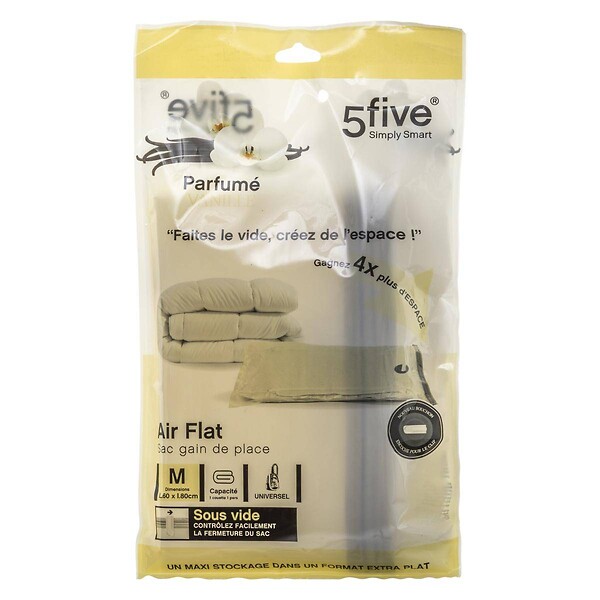 5 FIVE SIMPLY SMART - Sac compresseur air parfumé 60X80 - large