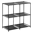 5 FIVE SIMPLY SMART - Etagère 2 niveaux Mix'n Modul noir - vignette