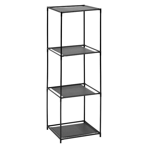 5 FIVE SIMPLY SMART - Etagère 3 niveaux Mix'n Modul noir - large