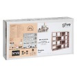5 FIVE SIMPLY SMART - Étagère 16 cases effet chêne naturel "Mix 'n Modul" - vignette