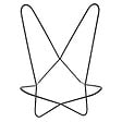 ATMOSPHERA - Structure fauteuil "Dario" métal noir - vignette