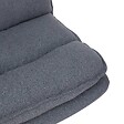 ATMOSPHERA - Fauteuil pivotant "Harper" gris - vignette