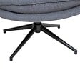 ATMOSPHERA - Fauteuil pivotant "Harper" gris - vignette