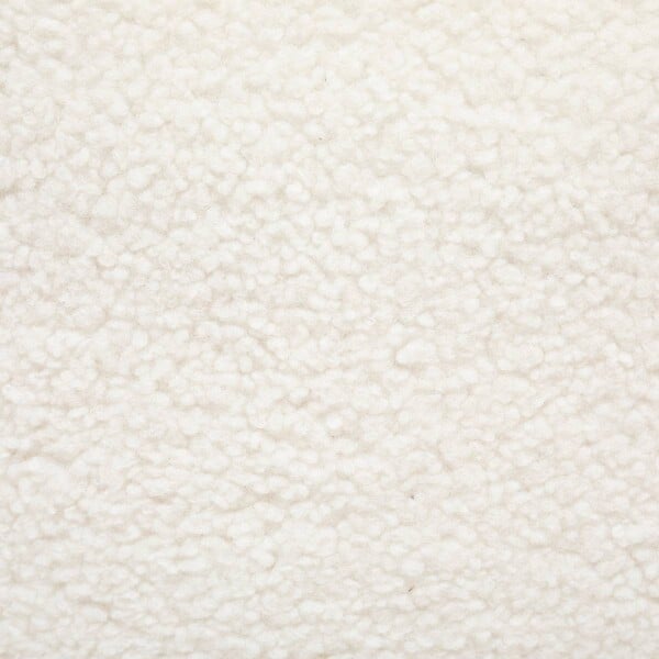 ATMOSPHERA - Fauteuil "Romi" bouclette blanc - large