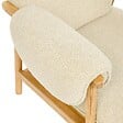 ATMOSPHERA - Fauteuil Ikaris en Tissu Beige L86xl80xH83 cm - vignette