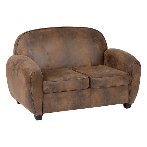 ATMOSPHERA - Banquette club Stanis 2 places marron - large