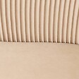 ATMOSPHERA - Fauteuil Solaro velours beige - vignette