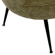 ATMOSPHERA - Fauteuil Tildae en Tissu Vert L69xl63xH71 cm - vignette