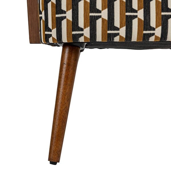 ATMOSPHERA - Fauteuil Chiara beige et noir - large